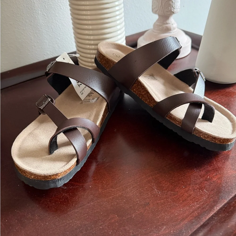 Women's Brown Sandals ❤️